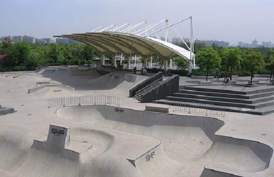 上海滑板公园-上海新江湾城SMP滑板公园介绍